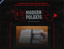 Tablet Screenshot of modernpolaxis.com